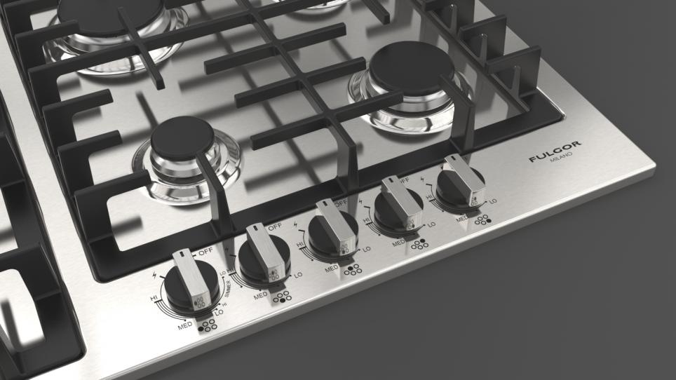 30" GAS COOKTOP Fulgor Milano